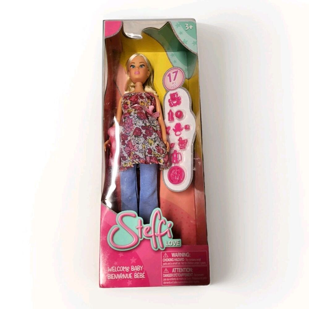 Simba~Steffi Love~Welcome Baby Pregnant Playset~ Brand New